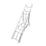 CONECTOR TIPO "T" VERTICAL - REJILLA - Imagen 2
